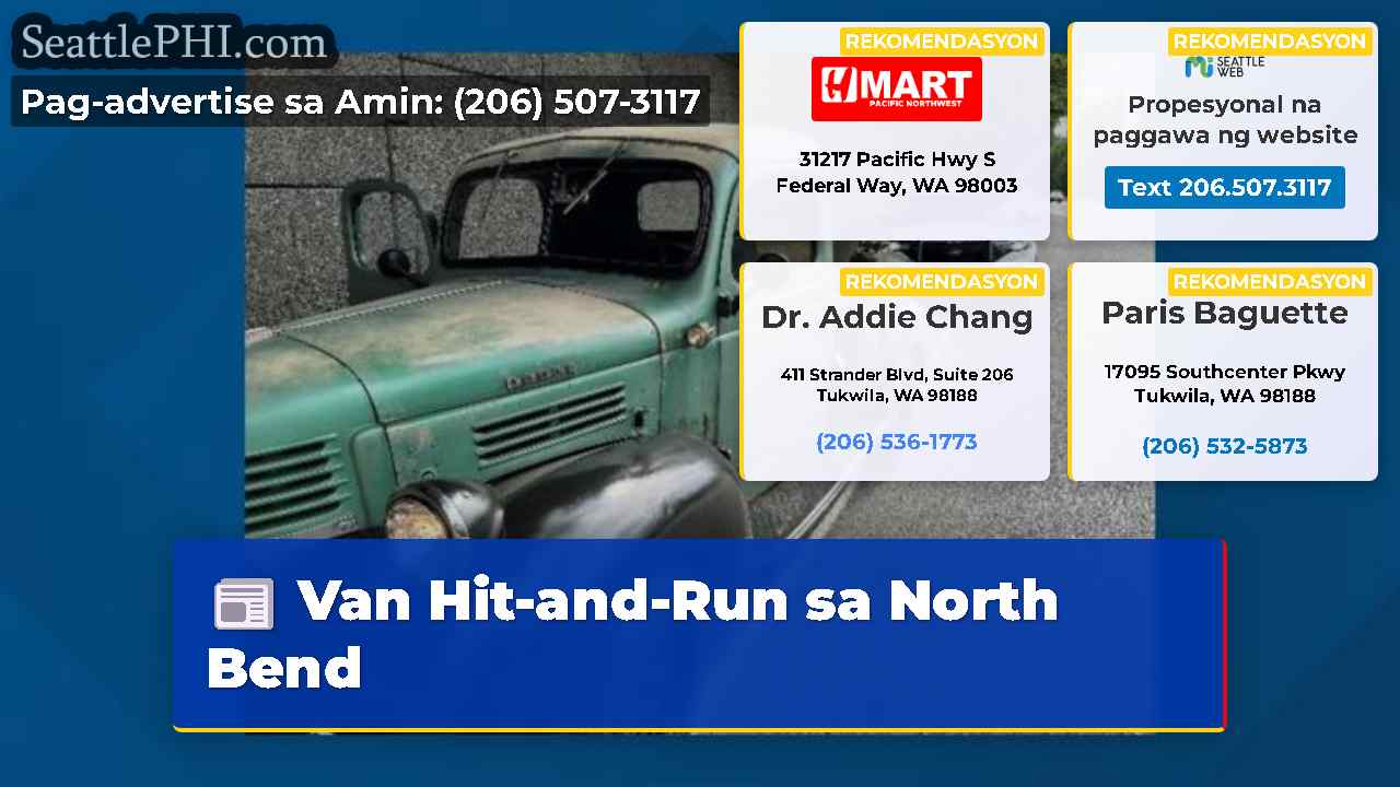 Van Hit-and-Run sa North Bend