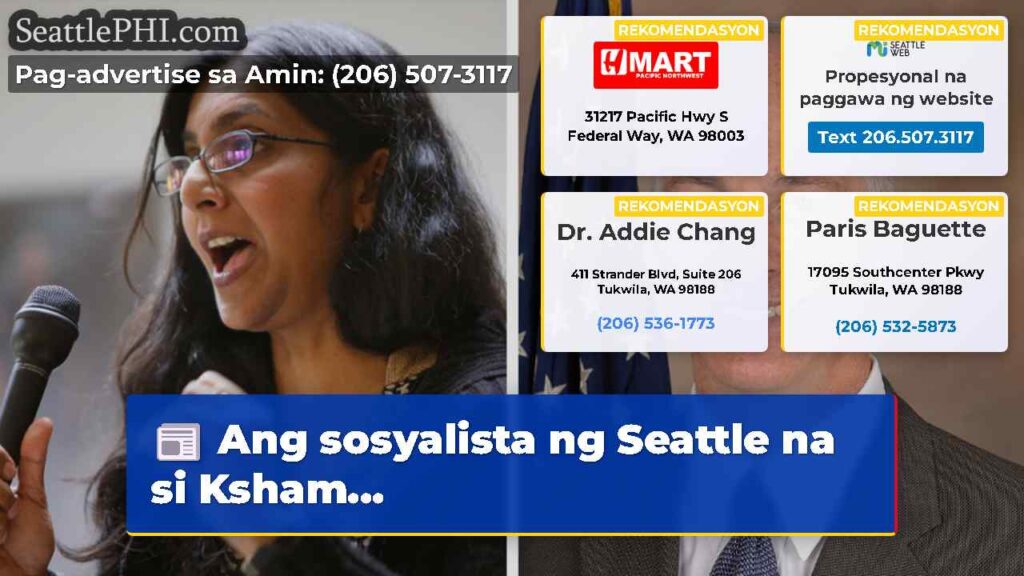 Ang sosyalista ng Seattle na si Ksham...
