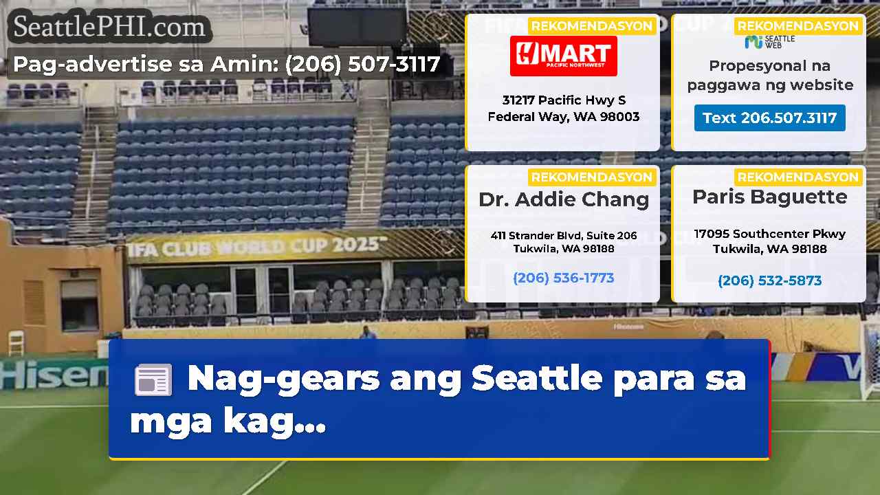 Nag-gears ang Seattle para sa mga kag…