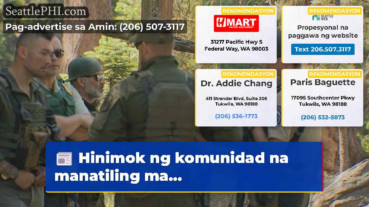 Hinimok ng komunidad na manatiling ma…