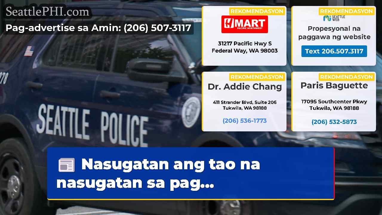 Nasugatan ang tao na nasugatan sa pag...