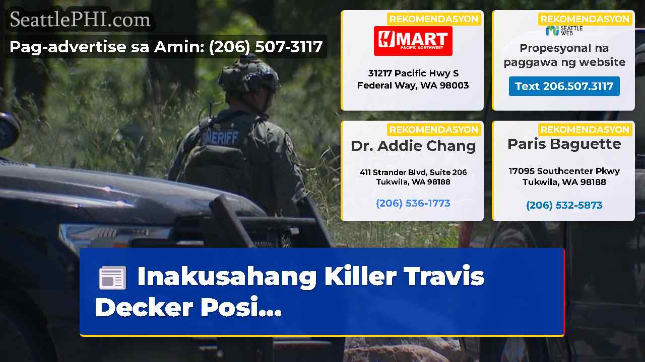 Inakusahang Killer Travis Decker Posi…