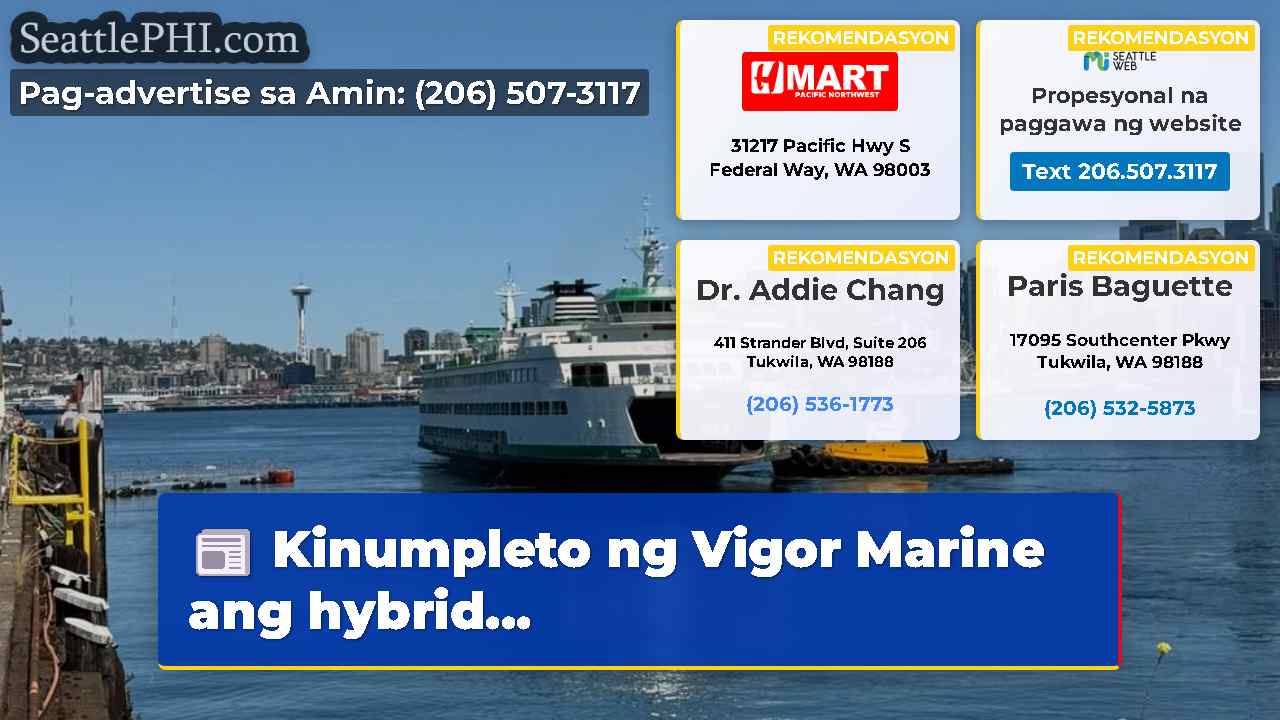 Kinumpleto ng Vigor Marine ang hybrid...