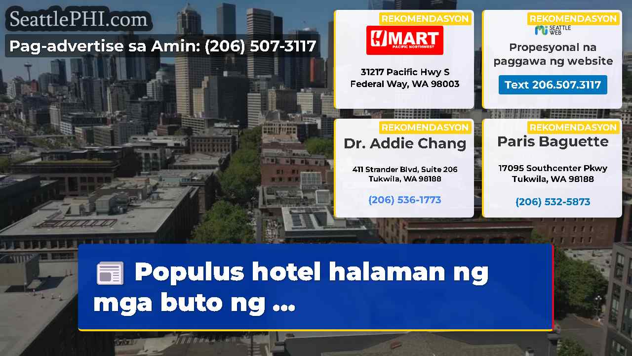 Populus hotel halaman ng mga buto ng …