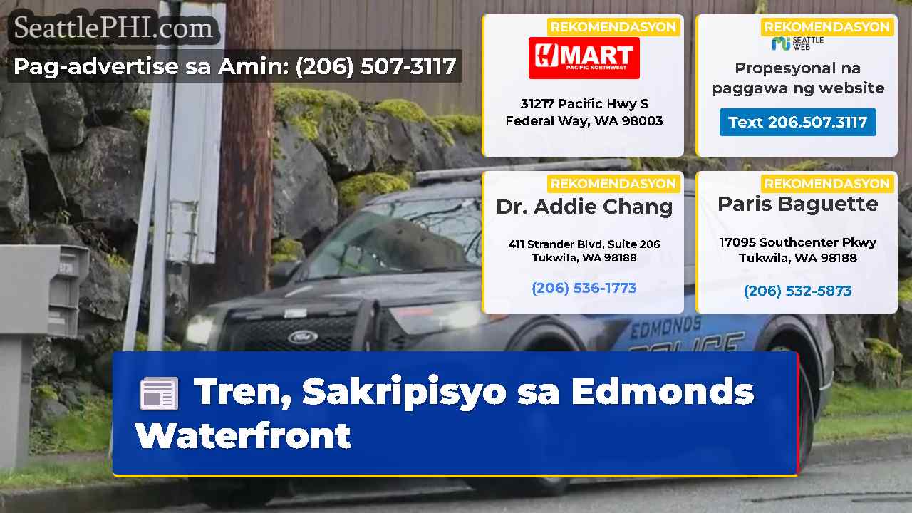 Tren Sakripisyo sa Edmonds Waterfront