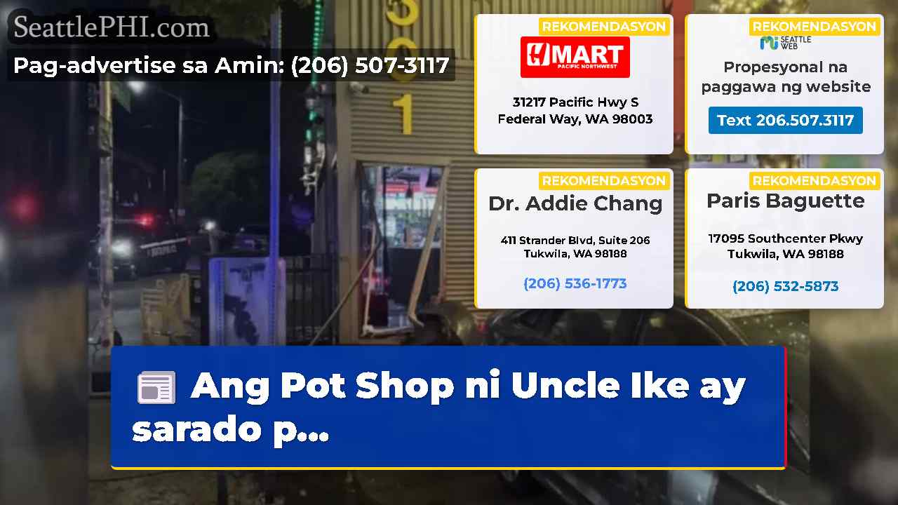 Ang Pot Shop ni Uncle Ike ay sarado p...