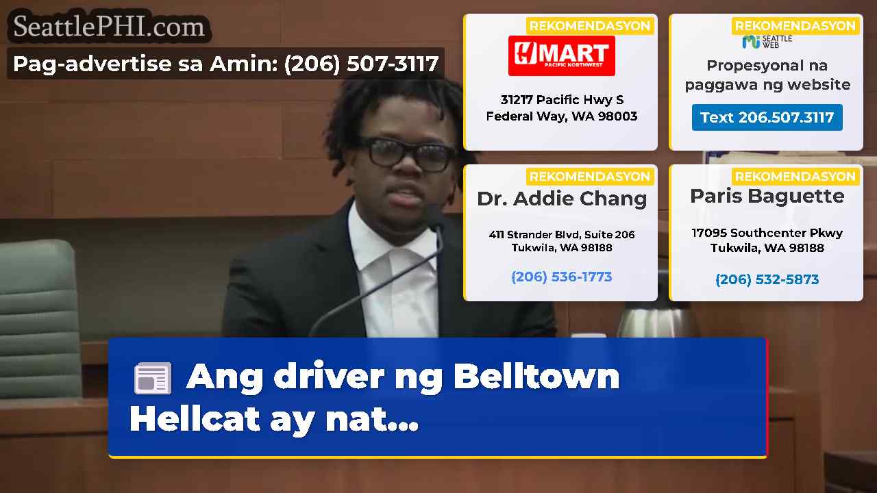 Ang driver ng Belltown Hellcat ay nat…