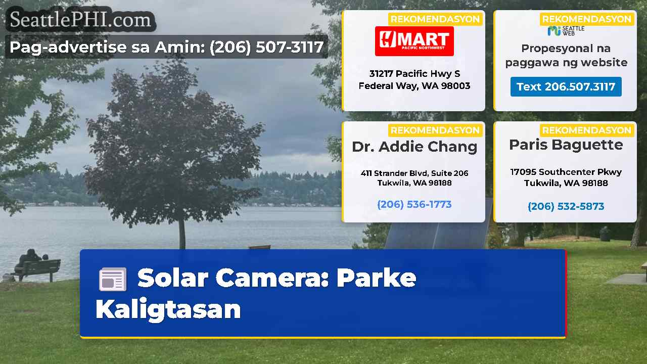 Solar Camera: Parke Kaligtasan