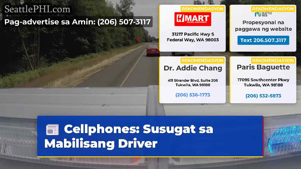 Cellphones Susugat sa Mabilisang Driver
