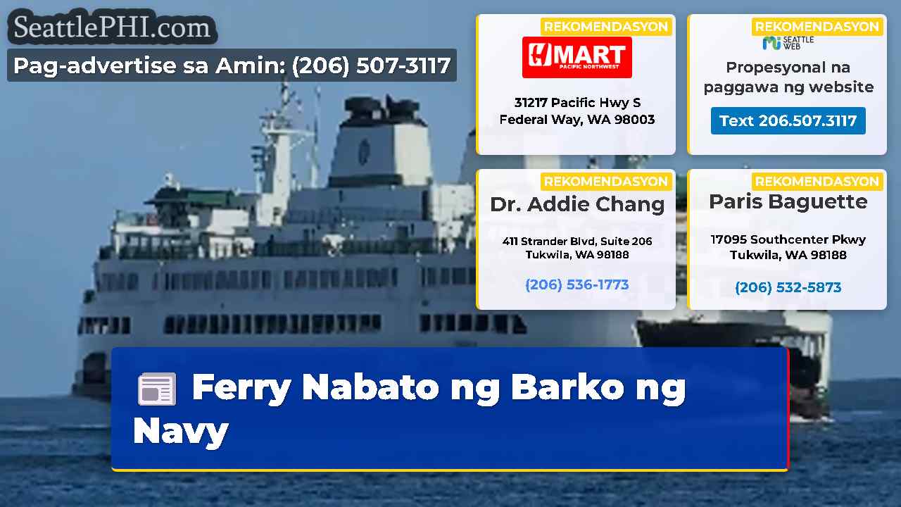Ferry Nabato ng Barko ng Navy