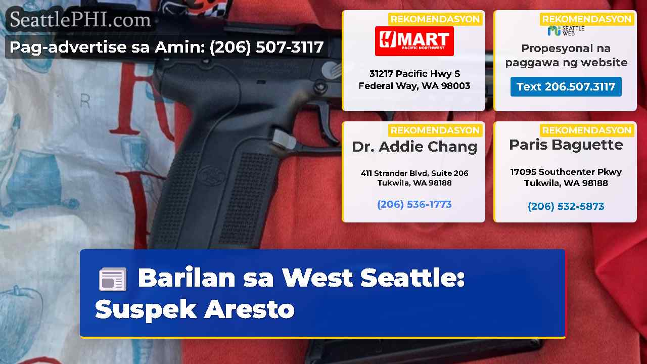 Barilan sa West Seattle Suspek Aresto