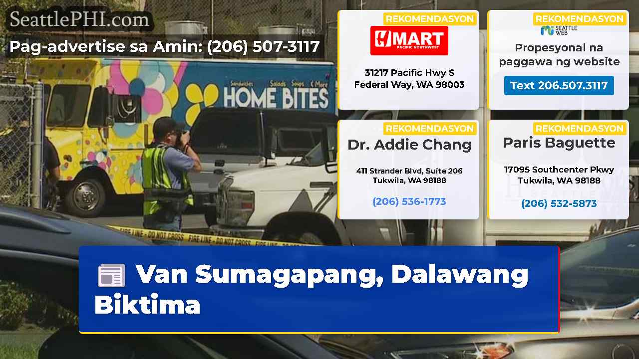 Van Sumagapang Dalawang Biktima