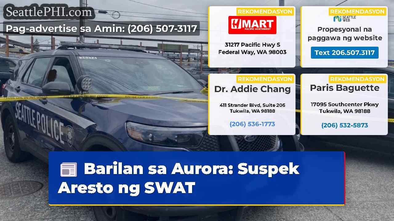 Barilan sa Aurora Suspek Aresto ng SWAT
