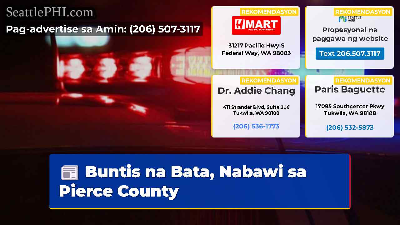 Buntis na Bata Nabawi sa Pierce County