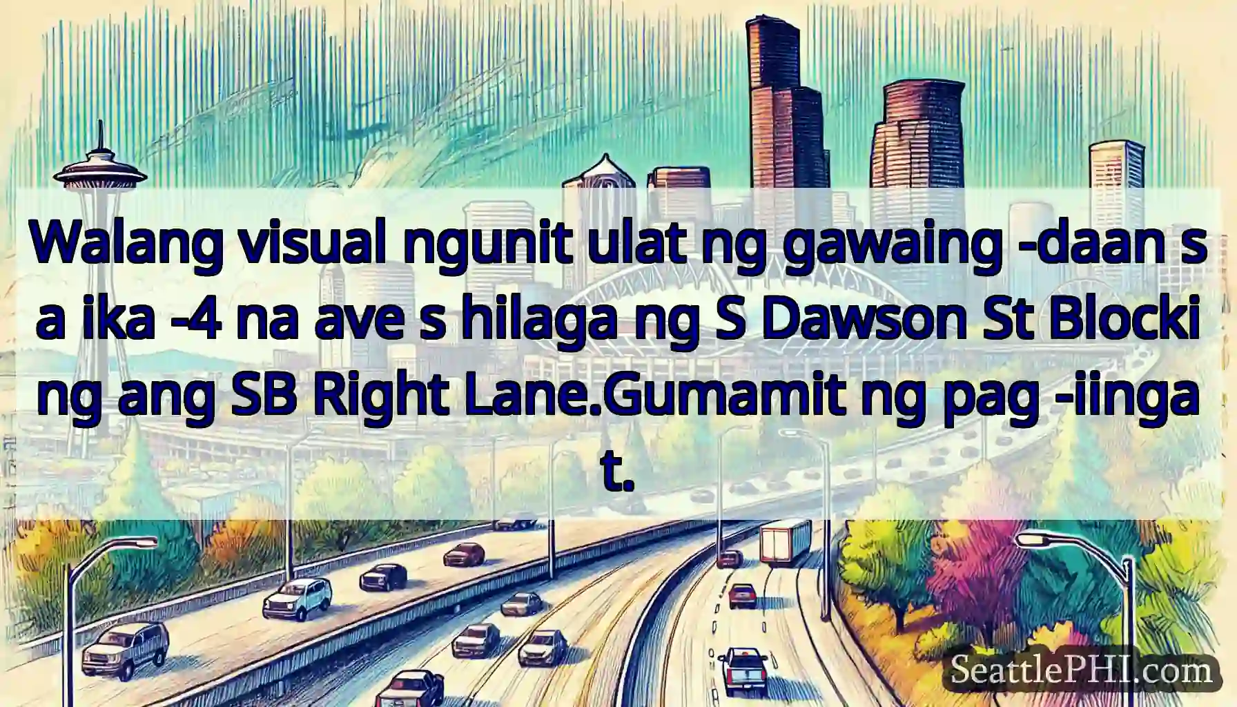 Walang visual ngunit ulat ng gawaing -daan sa ika