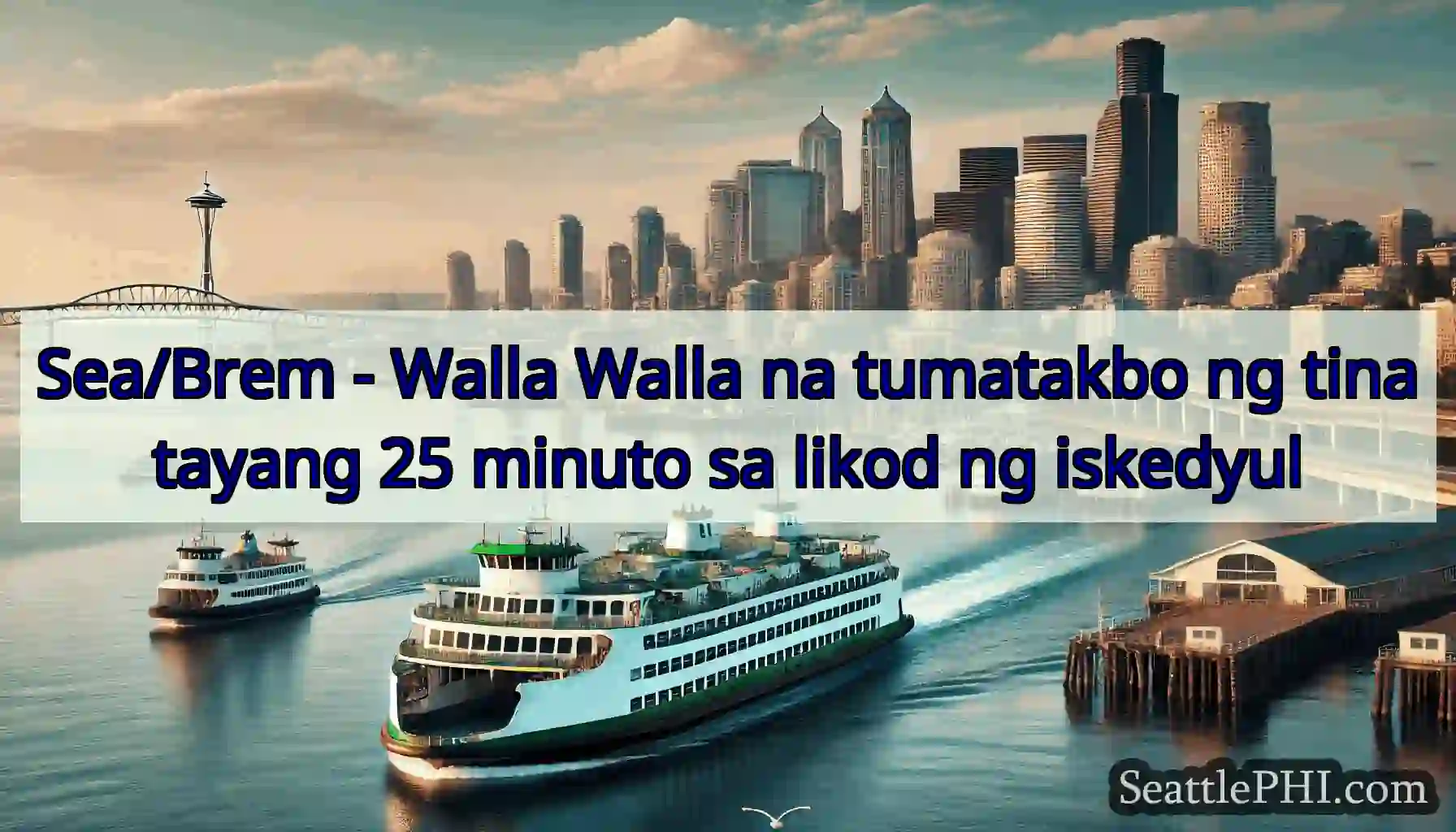 Sea/Brem - Walla Walla na tumatakbo ng tinatayang