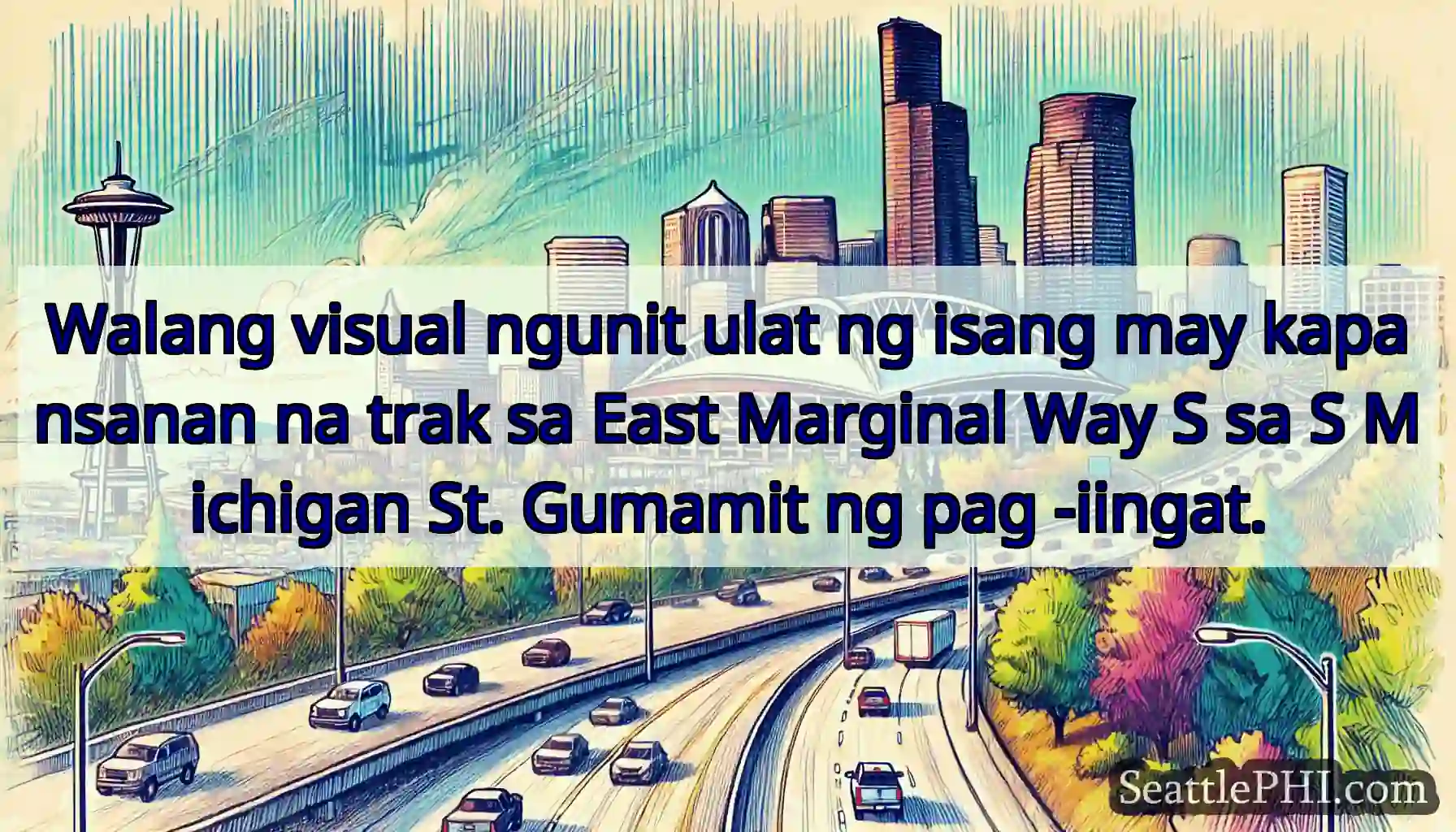 Walang visual ngunit ulat ng isang may kapansanan