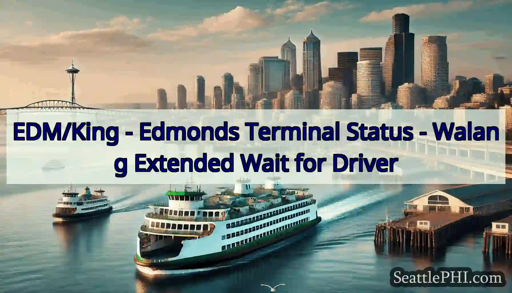 EDM/King - Edmonds Terminal Status - Walang