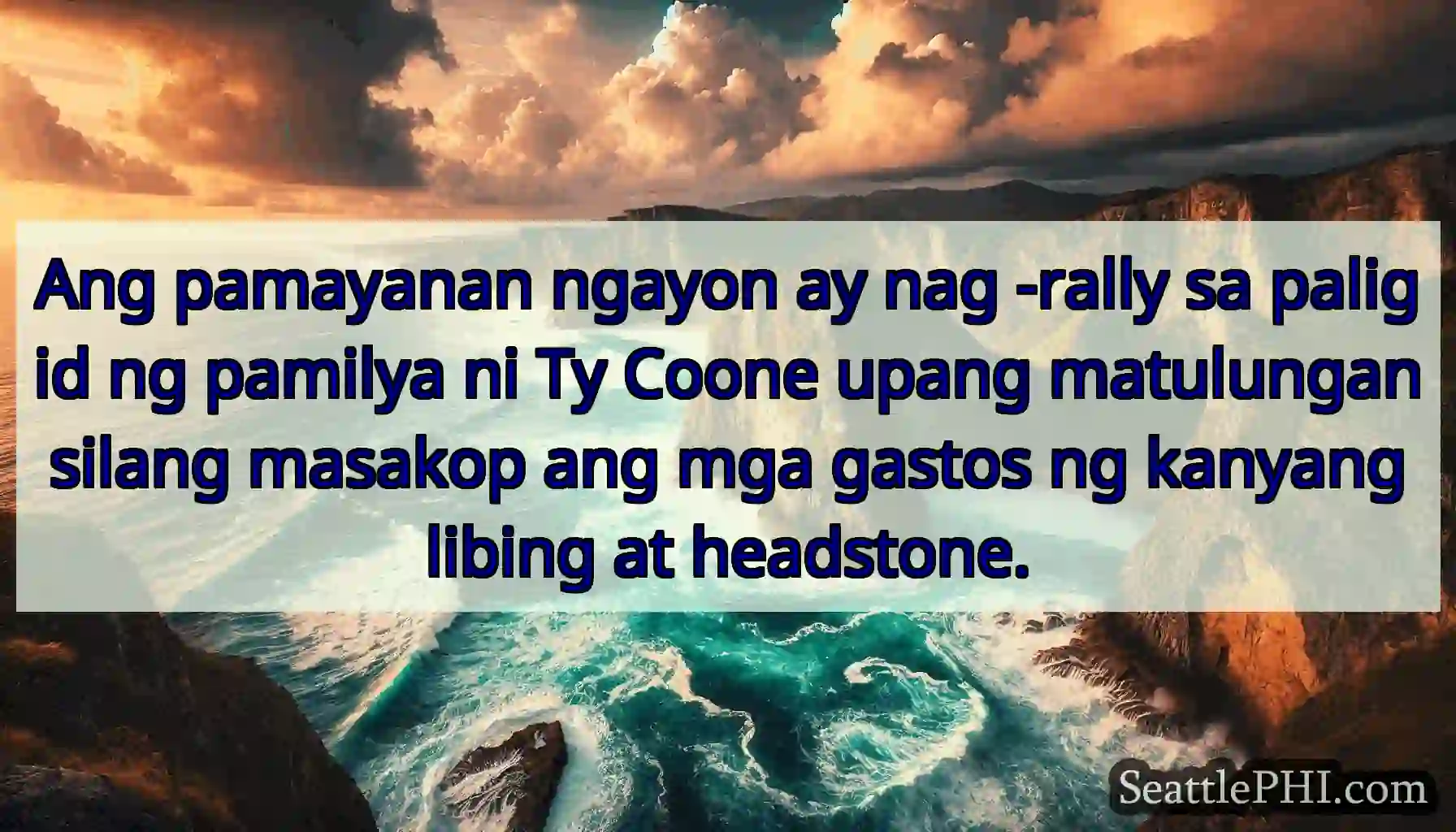 Ang pamayanan ngayon ay nag -rally sa paligid ng