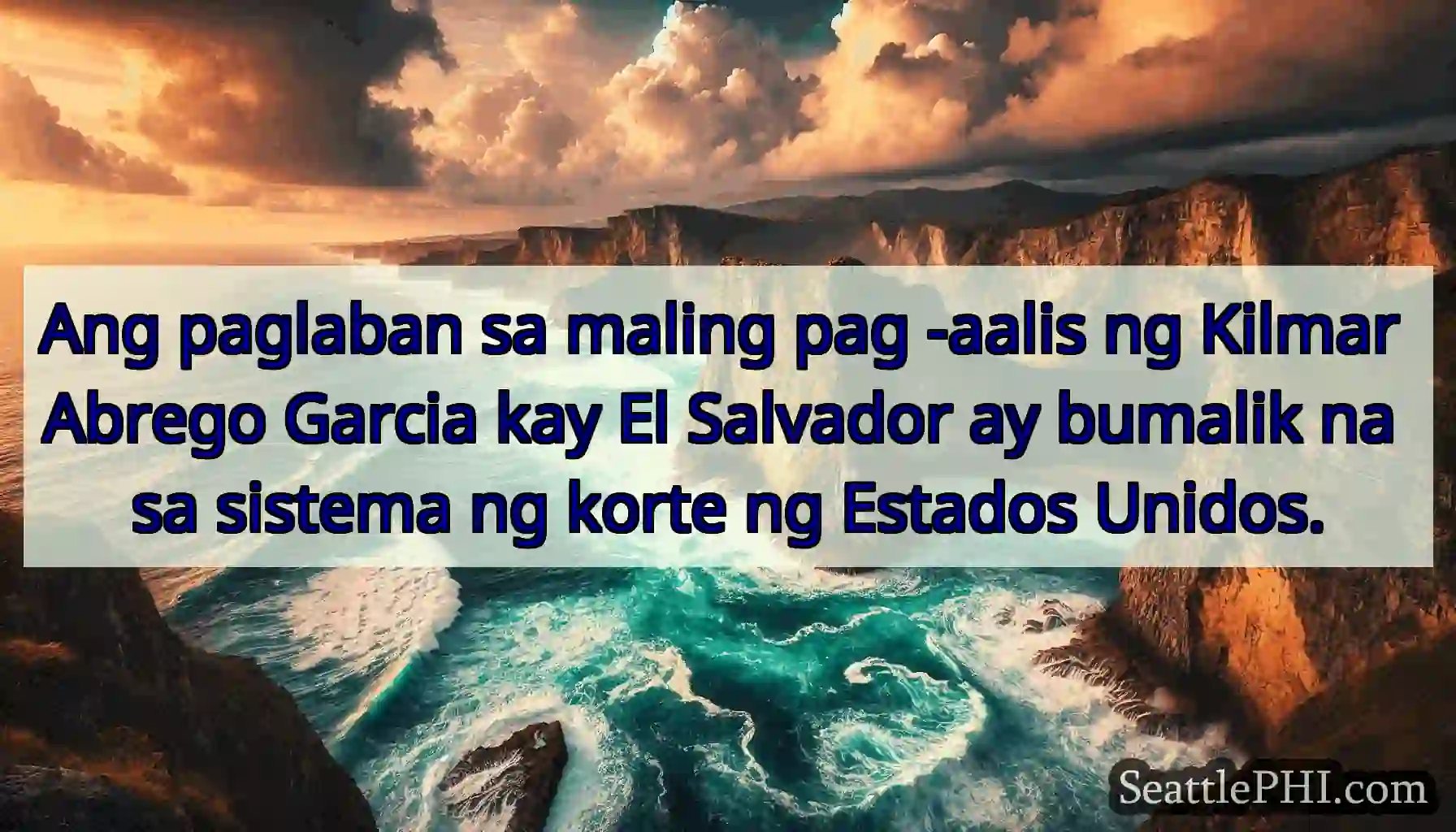 Ang paglaban sa maling pag -aalis ng Kilmar