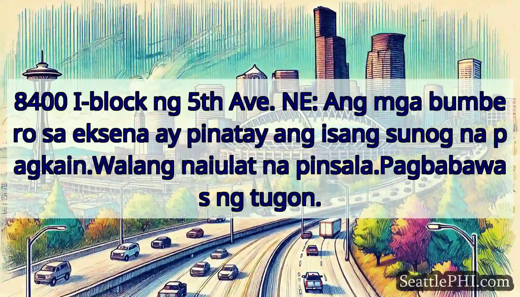 8400 I-block ng 5th Ave. NE: Ang mga bumbero sa