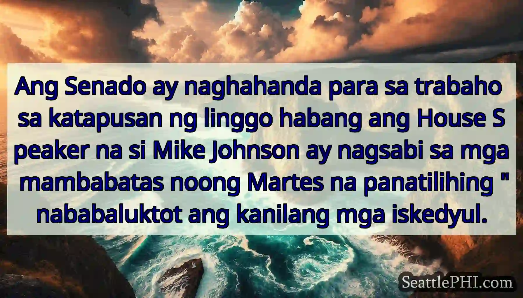 Ang Senado ay naghahanda para sa trabaho sa