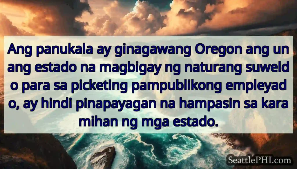 Ang panukala ay ginagawang Oregon ang unang