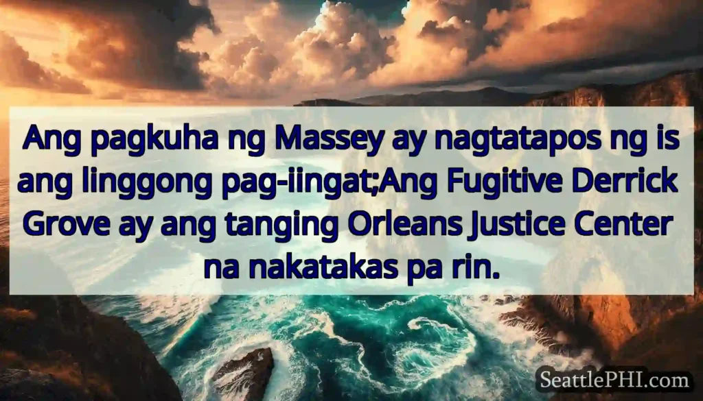 Ang pagkuha ng Massey ay nagtatapos ng isang