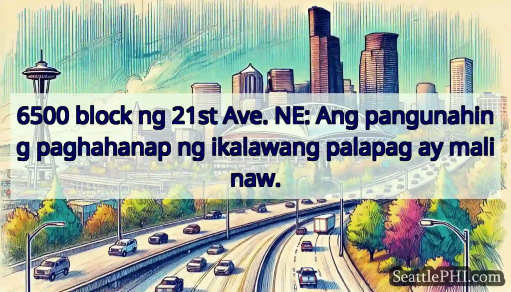 6500 block ng 21st Ave. NE: Ang pangunahing