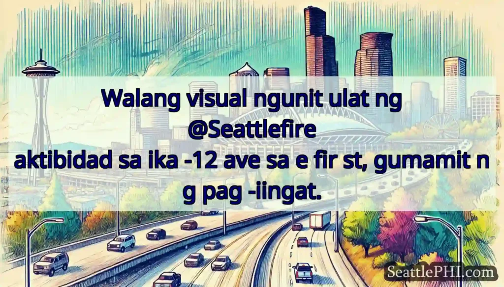 Walang visual ngunit ulat ng