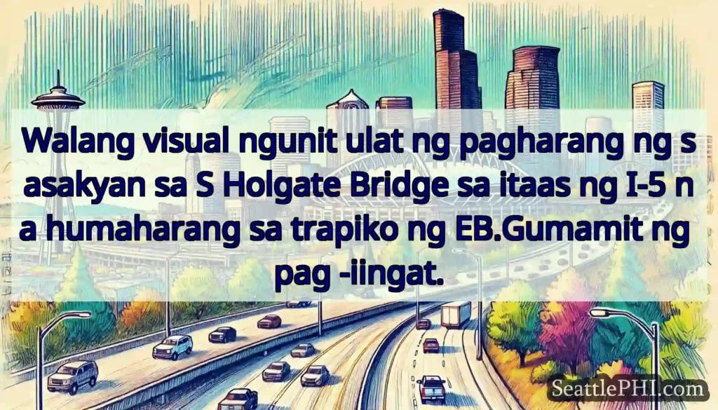 Walang visual ngunit ulat ng pagharang ng