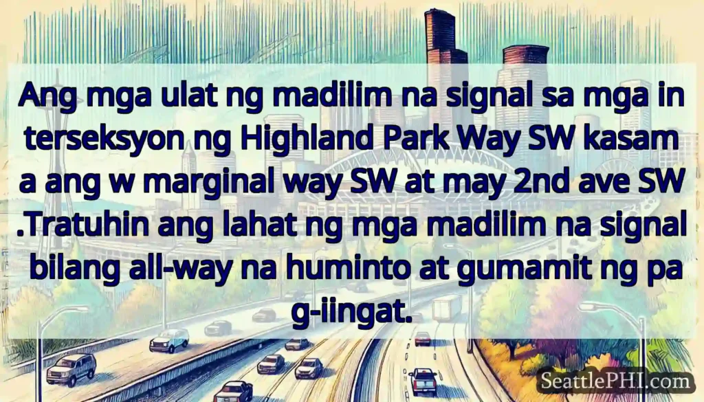 Ang mga ulat ng madilim na signal sa mga