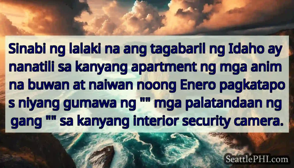 Sinabi ng lalaki na ang tagabaril ng Idaho ay