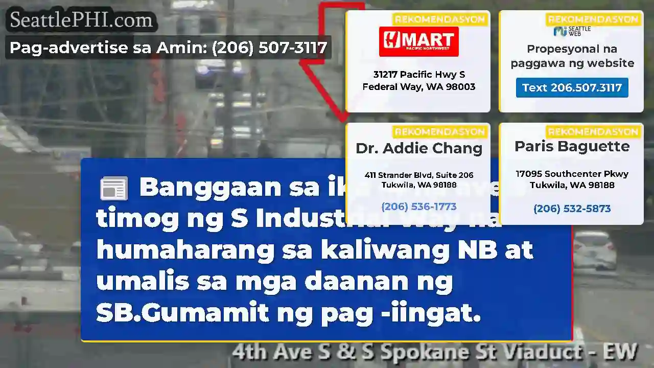 Banggaan sa ika -4 na ave s timog ng S Industrial