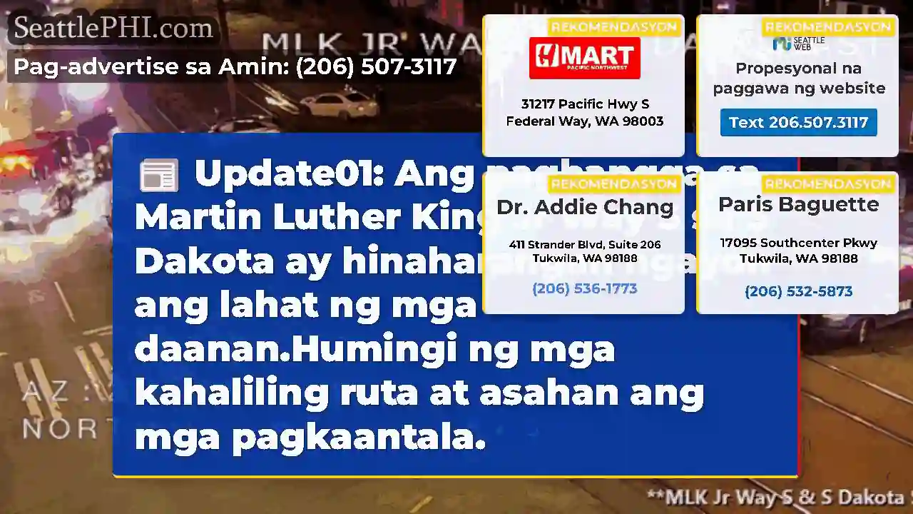 Update01: Ang pagbangga sa Martin Luther King Jr