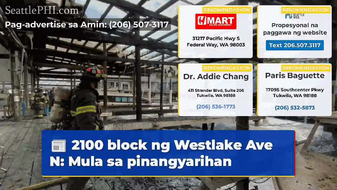 2100 block ng Westlake Ave N: Mula sa