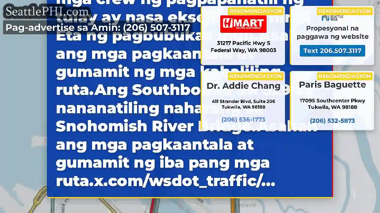 I -UPDATE 2: Ang Southbound SR 529 ay