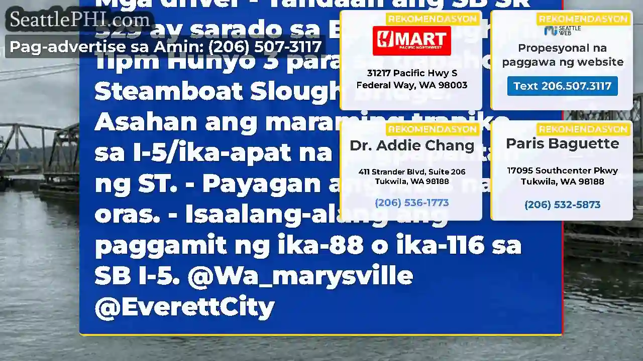 Marysville Lunes ng umaga Mga driver - Tandaan