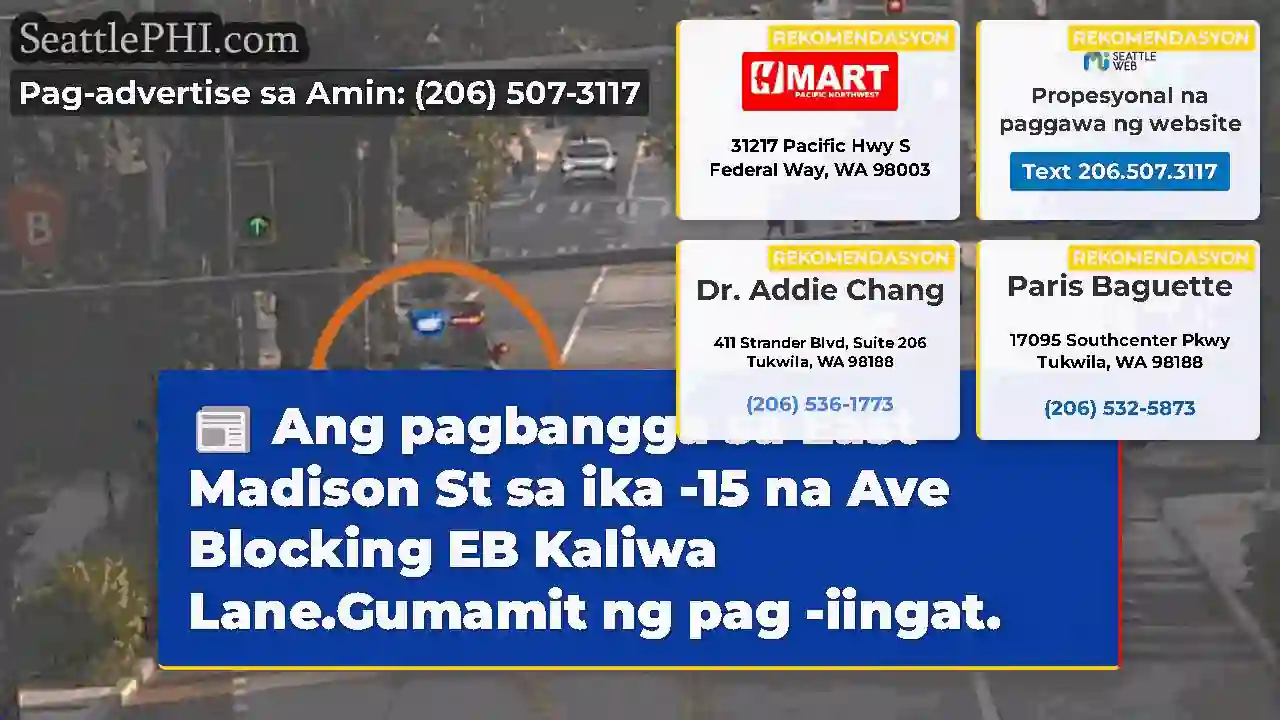 Ang pagbangga sa East Madison St sa ika -15 na