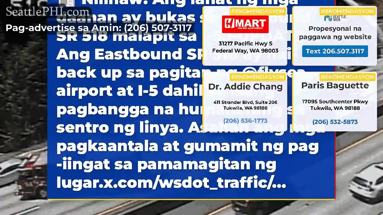 Nilinaw: Ang lahat ng mga daanan ay bukas sa