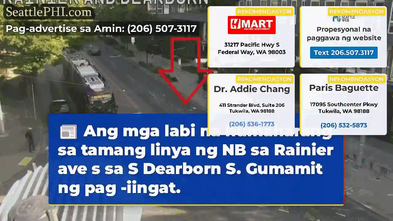 Ang mga labi na humaharang sa tamang linya ng NB