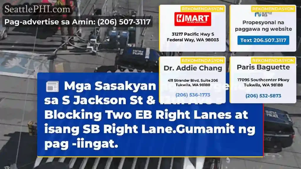 Mga Sasakyan ng Emergency sa S Jackson St & 12th