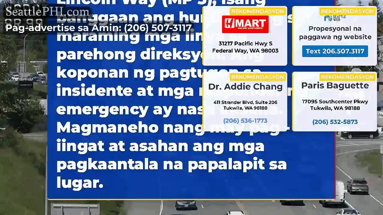 I -UPDATE 2: Ang mga daanan ng northbound sa SR