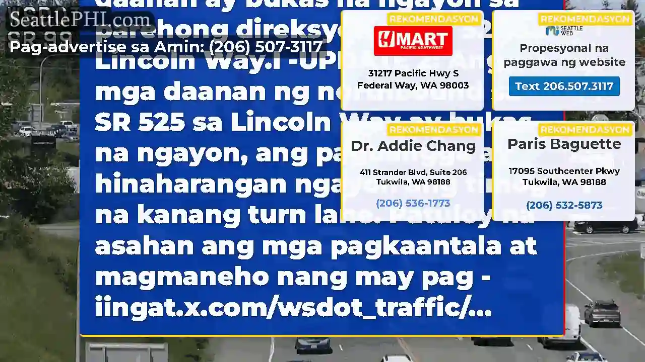 Malinaw: Ang lahat ng mga daanan ay bukas na