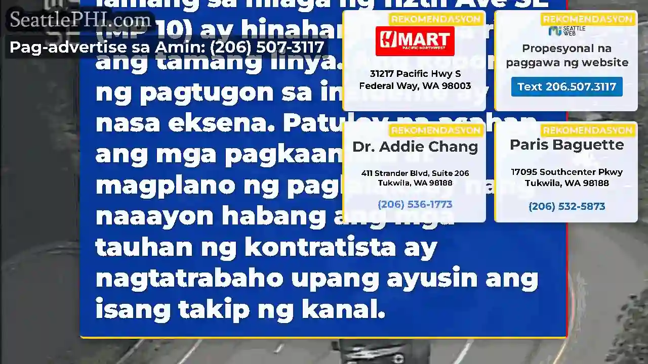Malinaw: Ang lahat ng mga daanan ay bukas na