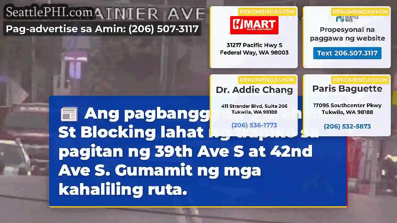 Ang pagbangga sa S Graham St Blocking lahat ng