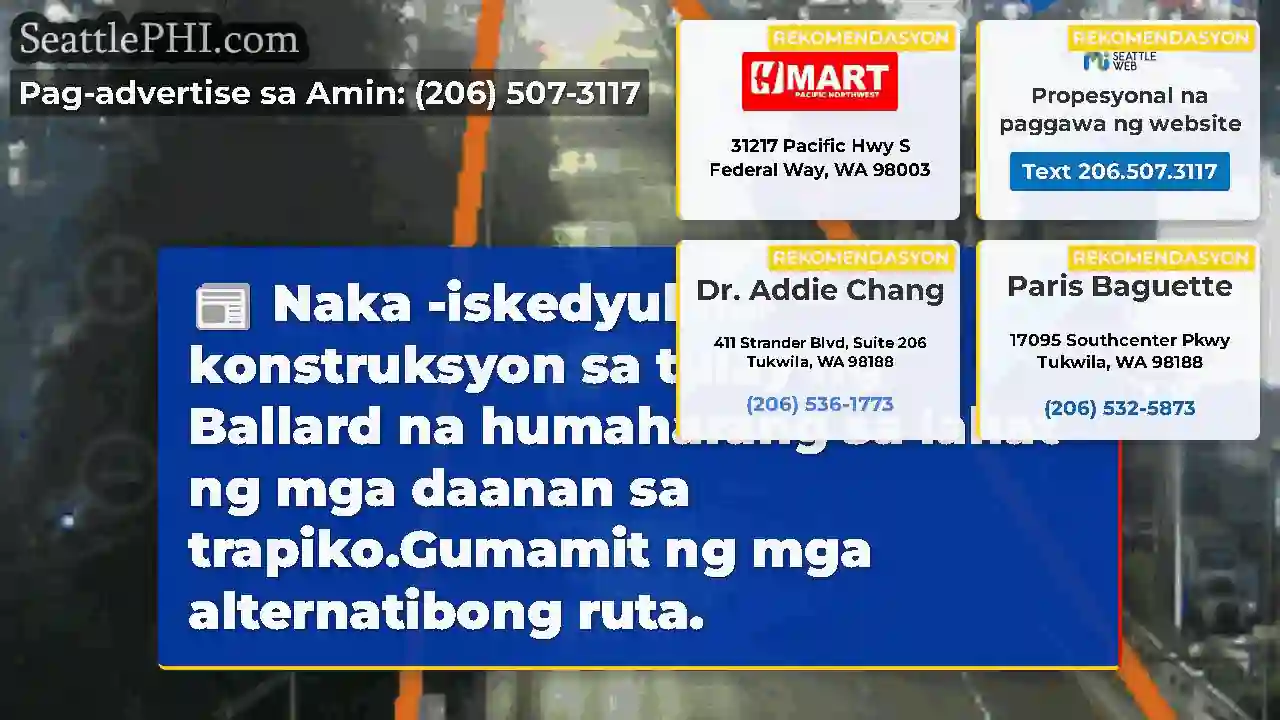 Naka -iskedyul na konstruksyon sa tulay ng