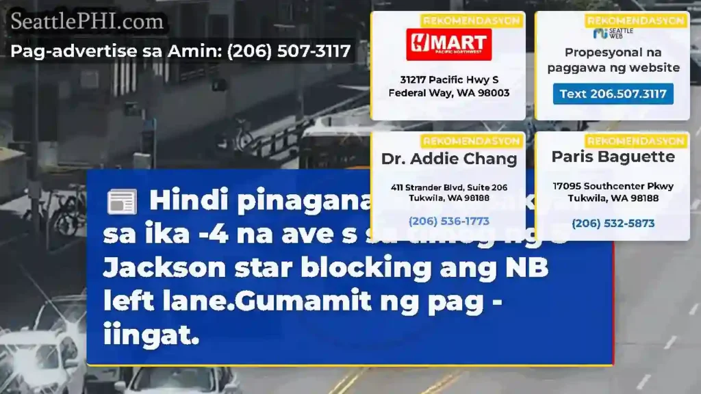 Hindi pinagana ang sasakyan sa ika -4 na ave s sa