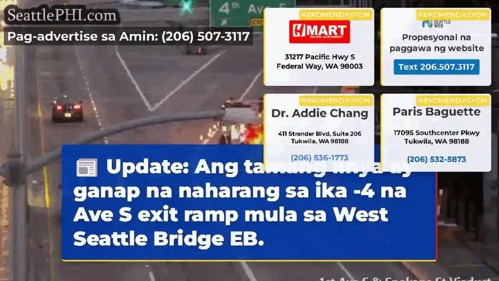 Update: Ang tamang linya ay ganap na naharang sa