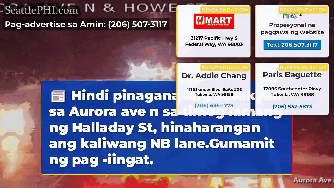 Hindi pinagana ang sasakyan sa Aurora ave n sa